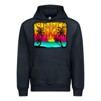 Navy summer vibes Urban Hoodie - CowCowDesign