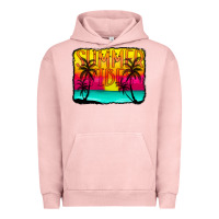 Pigment Salmon summer vibes Urban Hoodie - CowCowDesign