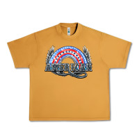 Peanut Butter American rainbow Urban Heavy Tee - NancyCooperArtShop