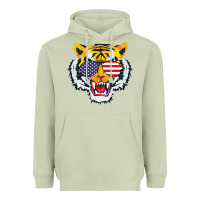 Matcha America Merica Tiger Heavyweight Hoodie - Bettercallsaul