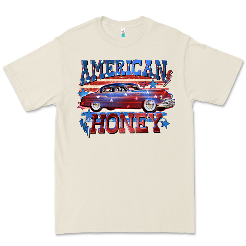 American Honey 4th Of July Premium Tee by CowGirlArtShop | Teevron