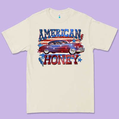 American Honey 4th Of July Premium Tee Designed By Cowgirlartshop