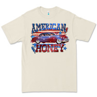 Bone American honey 4th of july Premium Tee - CowGirlArtShop
