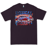 Plum American honey 4th of july Premium Tee - CowGirlArtShop