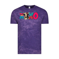 Cloud Purple xoxo holstein cow Vintage Tee - AdoDesignShop