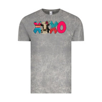 Cloud Rock xoxo holstein cow Vintage Tee - AdoDesignShop