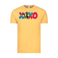 Vintage Mustard xoxo holstein cow Vintage Tee - AdoDesignShop