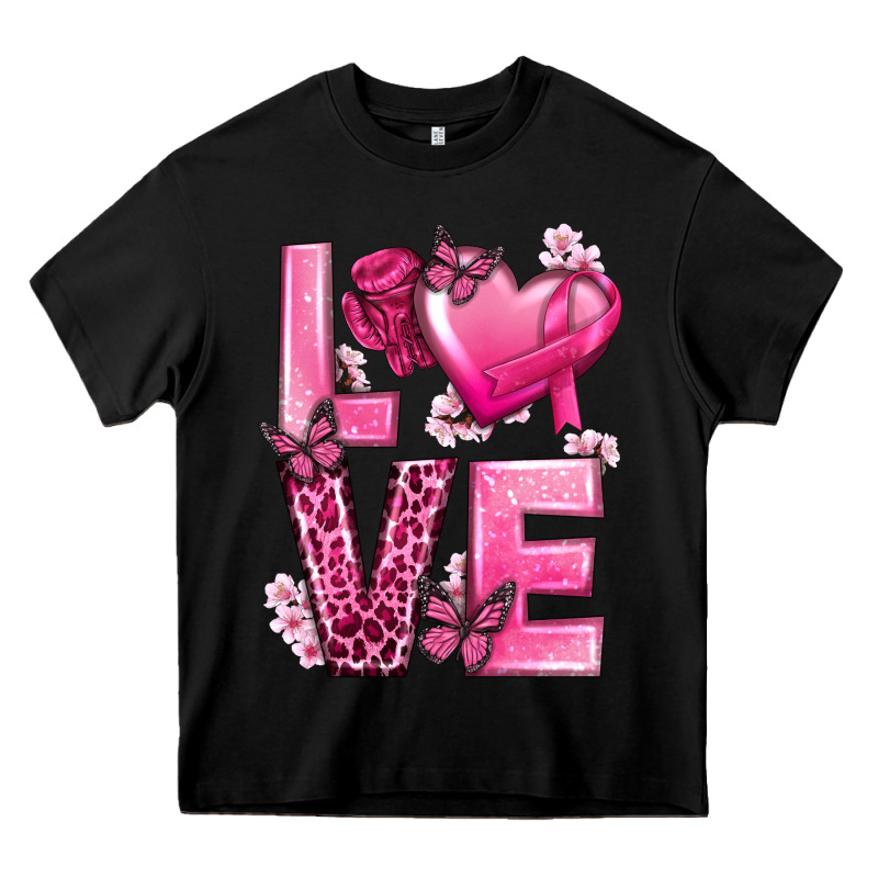 Love Cancer With Heart Heavy Core Tee by texasbilliewilder | Teevron