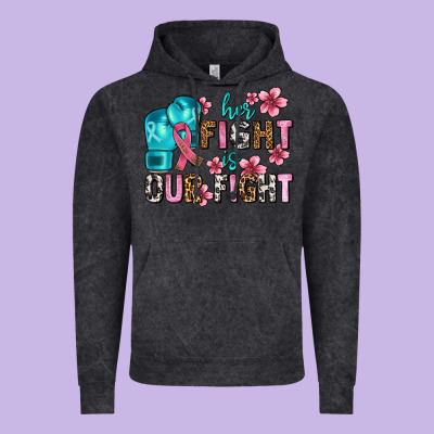 Her Fighting Is Our Fight Vintage Hoodie Designed By Adodesignshop