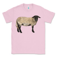 Bubblegum Pink Suffolk Sheep Classic Tee - LillyAllenDesigns