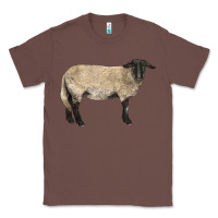 Chestnut Suffolk Sheep Classic Tee - LillyAllenDesigns