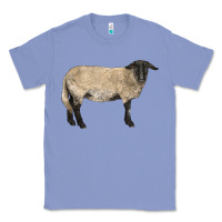 Colony Blue Suffolk Sheep Classic Tee - LillyAllenDesigns