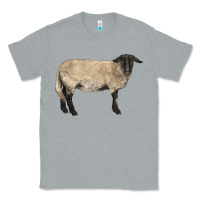 Heather Grey Suffolk Sheep Classic Tee - LillyAllenDesigns