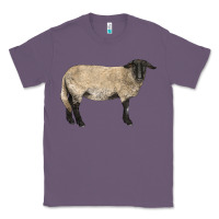 Lavender Suffolk Sheep Classic Tee - LillyAllenDesigns