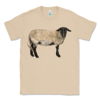 Mushroom Suffolk Sheep Classic Tee - LillyAllenDesigns