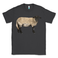 Smoke Suffolk Sheep Classic Tee - LillyAllenDesigns
