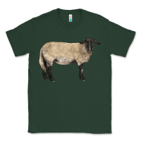 Sports Green Suffolk Sheep Classic Tee - LillyAllenDesigns