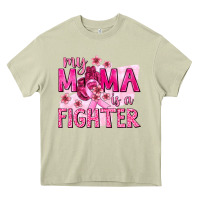 Mossy My Mama Is a Fighter with Ribbon Heavy Core Tee - texasbilliewilder