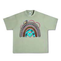 Oil Green race rainbow Urban Heavy Tee - AdoDesignShop