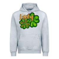 St. Patrick's Lucky And Shamrock Urban Hoodie | Teevron