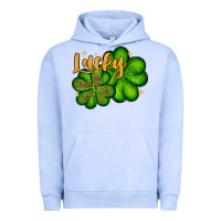 Pigment Grape Ice St. Patrick's Lucky and shamrock Urban Hoodie - OliviaCreatesArt
