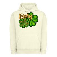 Pigment Pistachio St. Patrick's Lucky and shamrock Urban Hoodie - OliviaCreatesArt