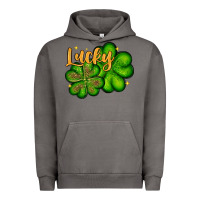 Pigment Tornado St. Patrick's Lucky and shamrock Urban Hoodie - OliviaCreatesArt