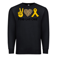 Black Peace Love Cure Premium Sweatshirt - Bettercallsaul