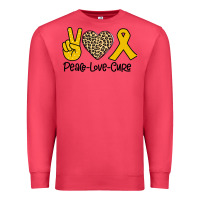 Cardinal Peace Love Cure Premium Sweatshirt - Bettercallsaul