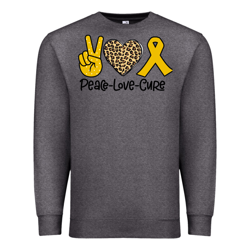 Peace Love Cure Premium Sweatshirt by Bettercallsaul | Teevron