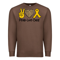 Chestnut Peace Love Cure Premium Sweatshirt - Bettercallsaul
