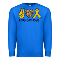 True Royal Peace Love Cure Premium Sweatshirt - Bettercallsaul