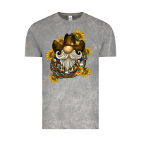 Cloud Rock cowboy gnome sunflower rope Vintage Tee - BarkalooDesign