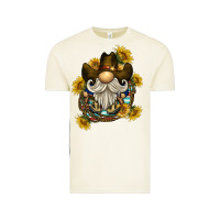 Vintage Arctic cowboy gnome sunflower rope Vintage Tee - BarkalooDesign