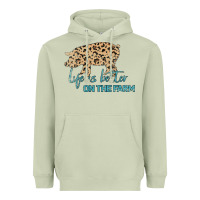 Matcha Life is Better on the Farm Heavyweight Hoodie - Bettercallsaul