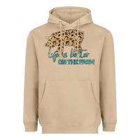 Mushroom Life is Better on the Farm Heavyweight Hoodie - Bettercallsaul
