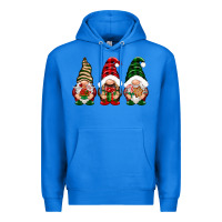 True Royal Christmas gnomes Premium Hoodie - NancyCooperArtShop