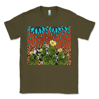 Army Green cactus gemstone Classic Tee - AdoDesignShop