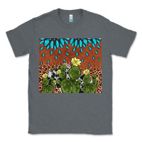 Charcoal Heather cactus gemstone Classic Tee - AdoDesignShop