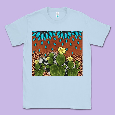 Cactus Gemstone Classic Tee Designed By Adodesignshop