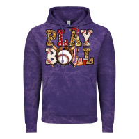 Cloud Purple baseball play ball Vintage Hoodie - Jasminsmagicworld
