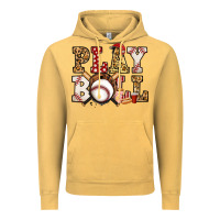 Vintage Mustard baseball play ball Vintage Hoodie - Jasminsmagicworld