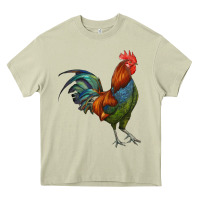 Mossy rooster Heavy Core Tee - RanaPortraitStore