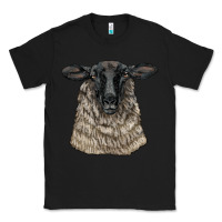 Black Suffolk Sheep Head Classic Tee - LillyAllenDesigns