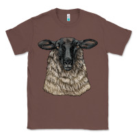Chestnut Suffolk Sheep Head Classic Tee - LillyAllenDesigns