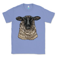 Colony Blue Suffolk Sheep Head Classic Tee - LillyAllenDesigns