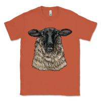 Copper Suffolk Sheep Head Classic Tee - LillyAllenDesigns