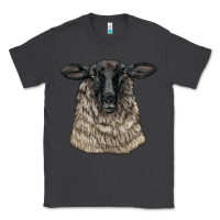Smoke Suffolk Sheep Head Classic Tee - LillyAllenDesigns