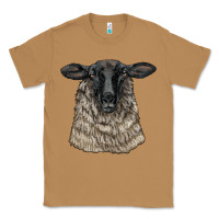 Toasted Coconut Suffolk Sheep Head Classic Tee - LillyAllenDesigns