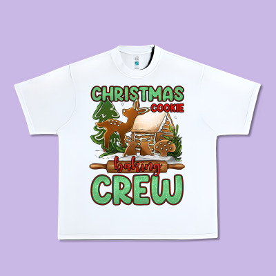Christmas Cookie Baking Crew Urban Heavy Tee Designed By Jasminsmagicworld